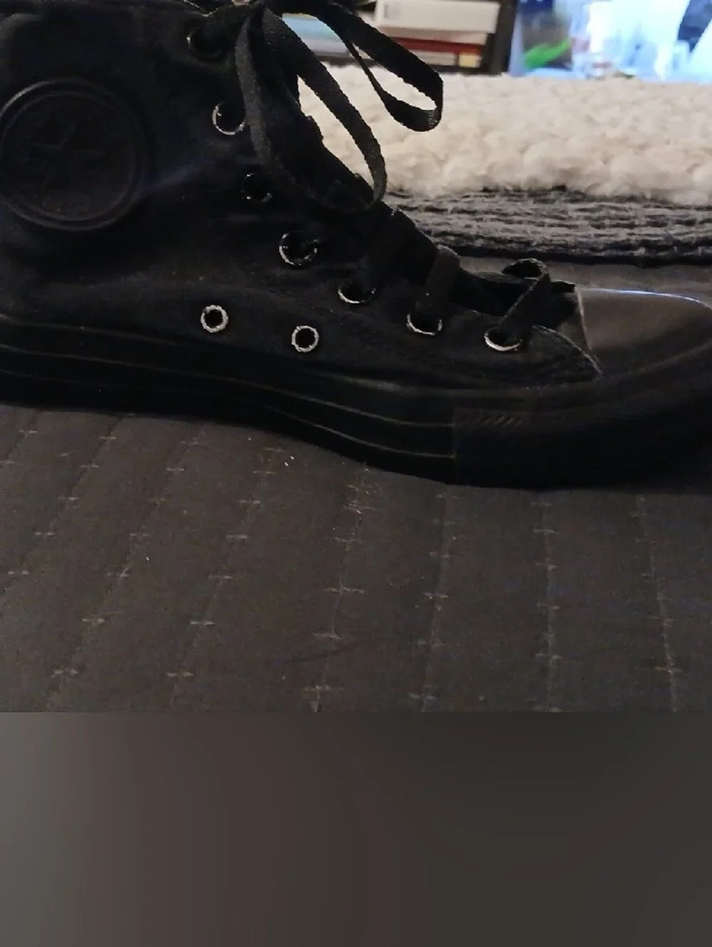 Converse All Star Black High-Top Sneakers - Picture 2 of 5